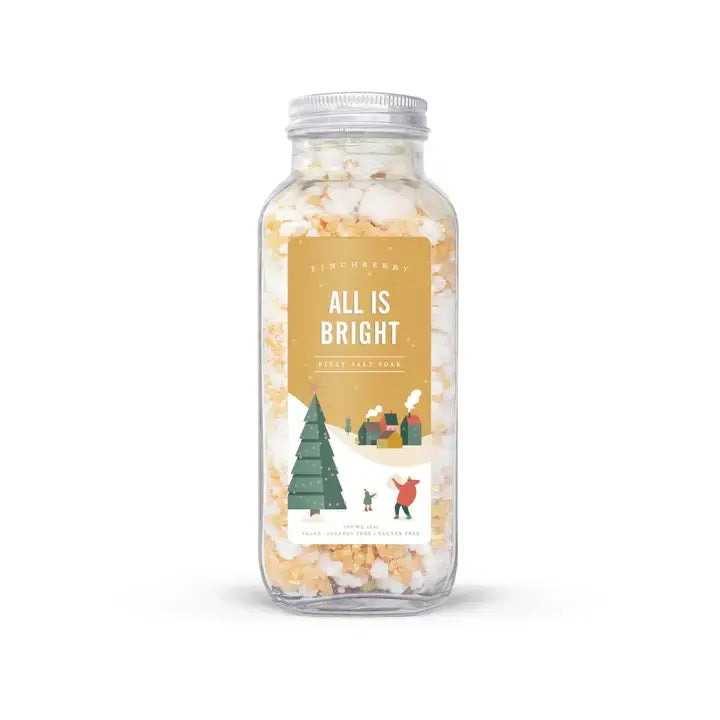 Fizzy Salt Soak- All Is Bright