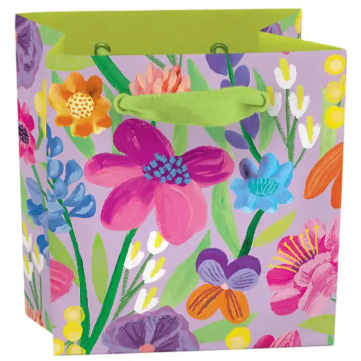 Floral Supernova Mini Gift Bag
