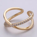Criss Cross Ring- GF