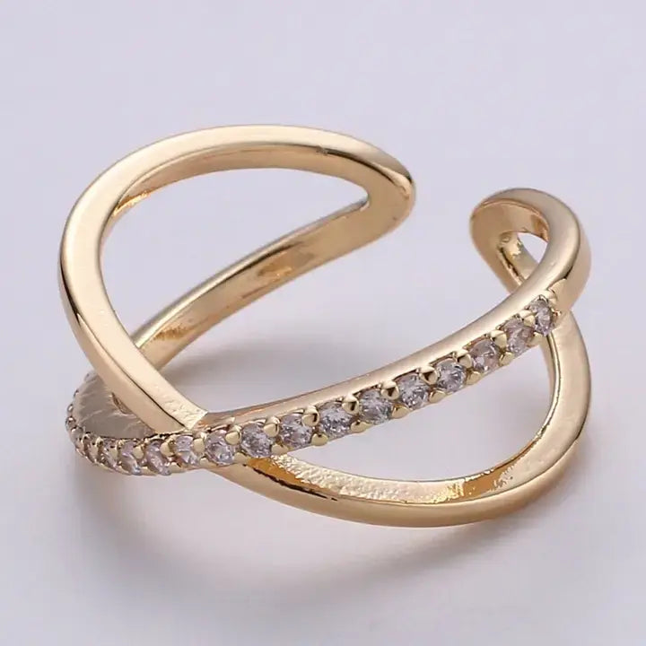 Criss Cross Ring- GF