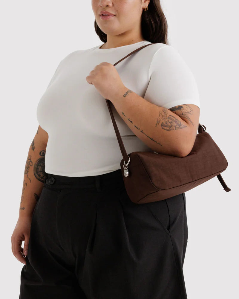 Nylon Loaf Bag- Coffee