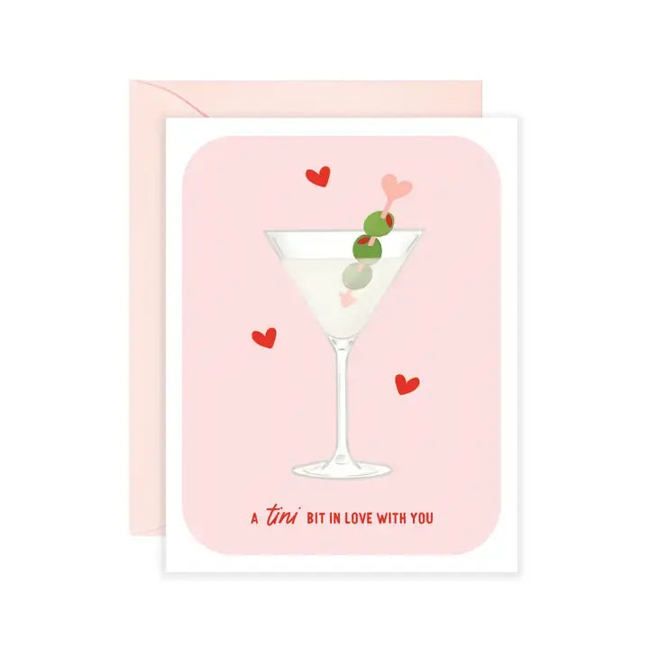 Tiny Bit in Love Card