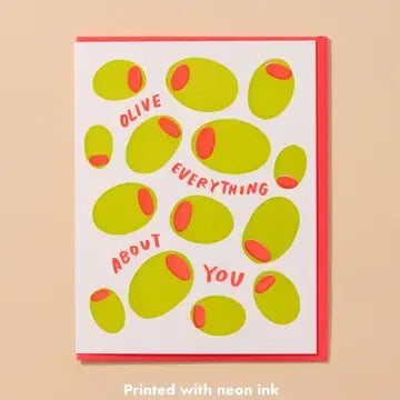 Olive Everything About You Card