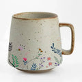Floral Bloom Stoneware Mug