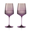 Nouveau Wine Glasses - Violet