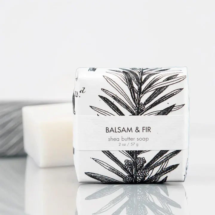 Petite Shea Butter Soap- Balsam & Fir