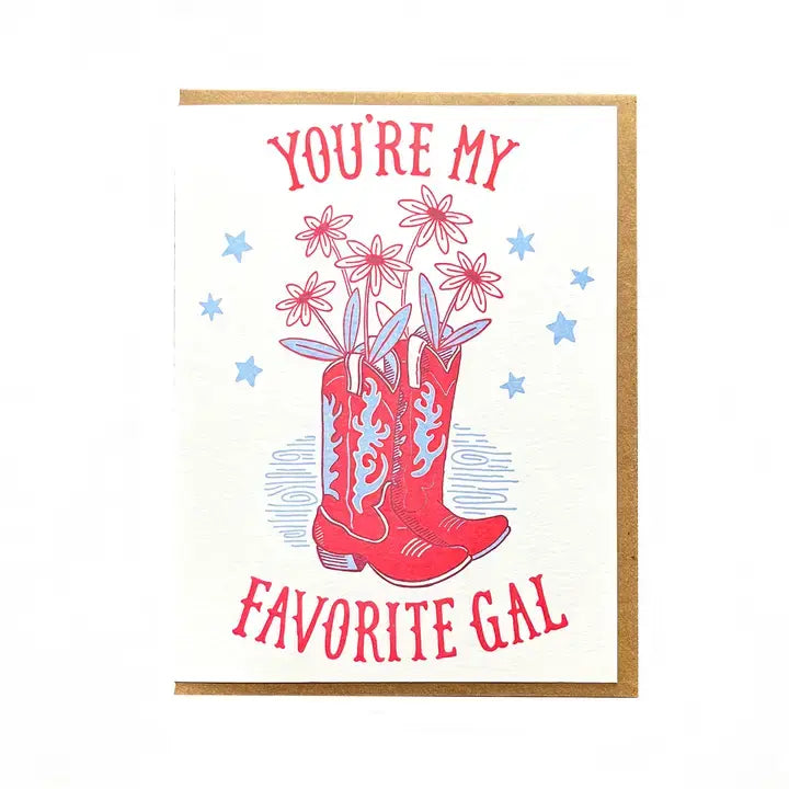Favorite Gal Card