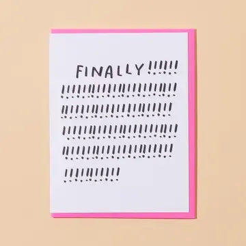 Finally! Card