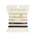 Hair Tie Bracelets- Gold Links