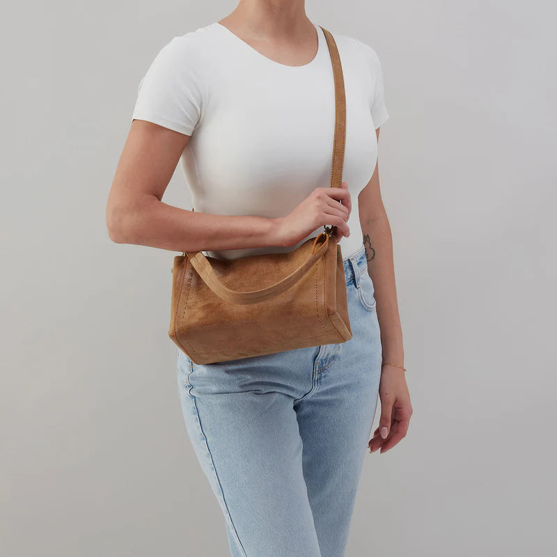Seneca Shoulder Crossbody- Whiskey