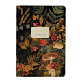 Vegan Leather Notebook- Forest Mushroom