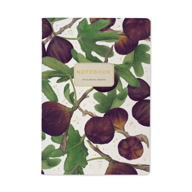 Notebook- Figs on White