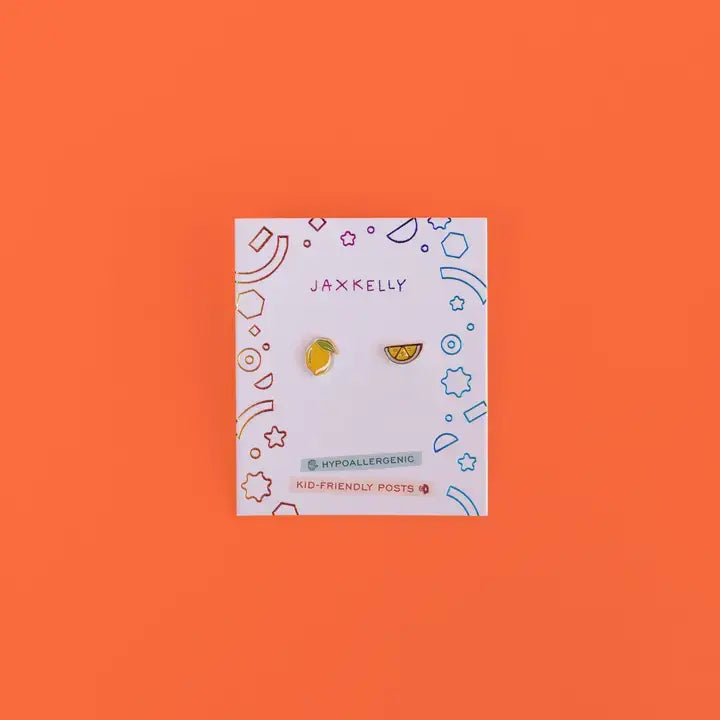Kids Earrings: Lemon
