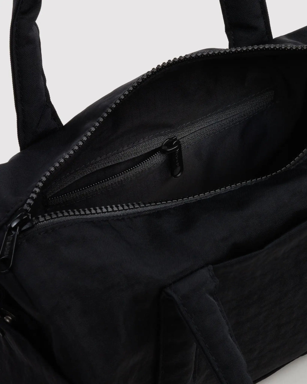 Nylon Duffle Bag - Black