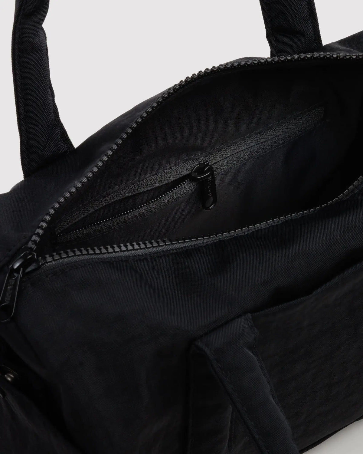 Nylon Duffle Bag - Black