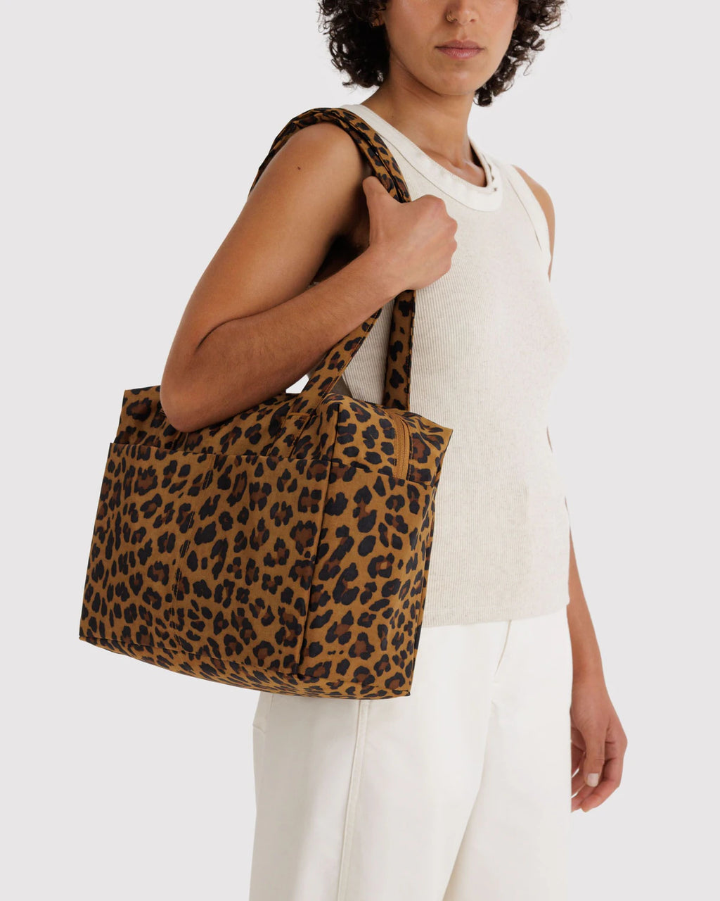 Everyday Cloud Bag- Leopard
