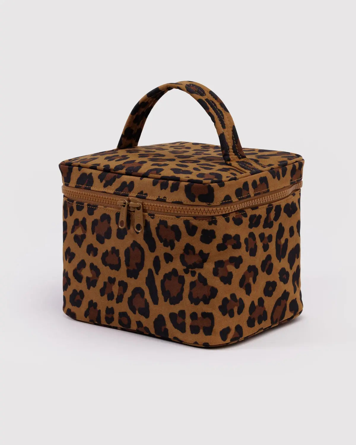 Large Cosmetic Case- Leopard