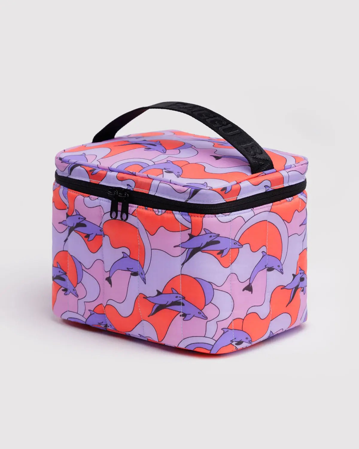 Puffy Lunch Bag- Dolphins