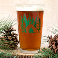 Camping Pint Glass