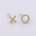 GF XO Cz Studs