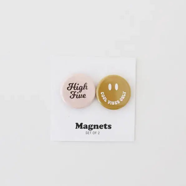Magnet Set- Happy Vibes