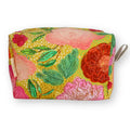 Medium Dopp Kit- Peonies on Gold