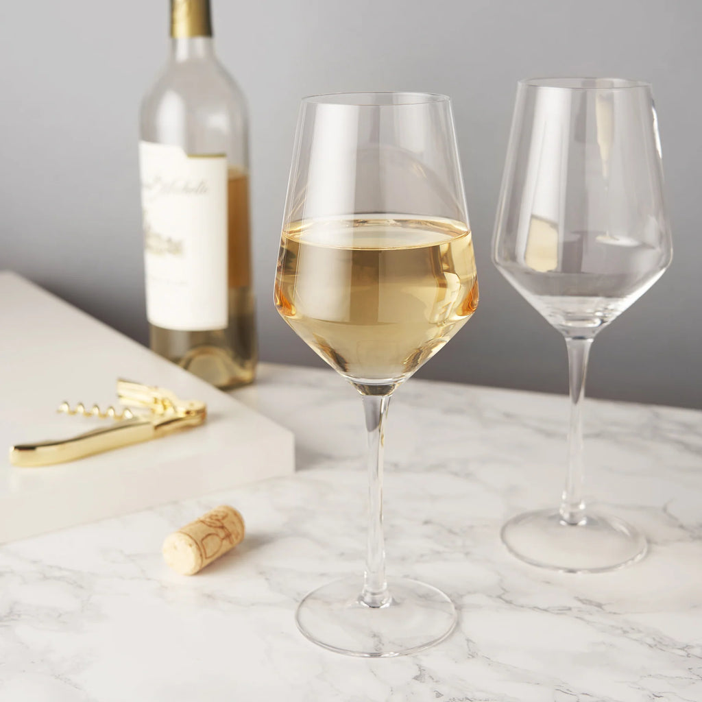 Crystal Chardonnay Glasses (set of 2)