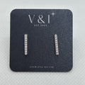 CZ Bar Stud-SS