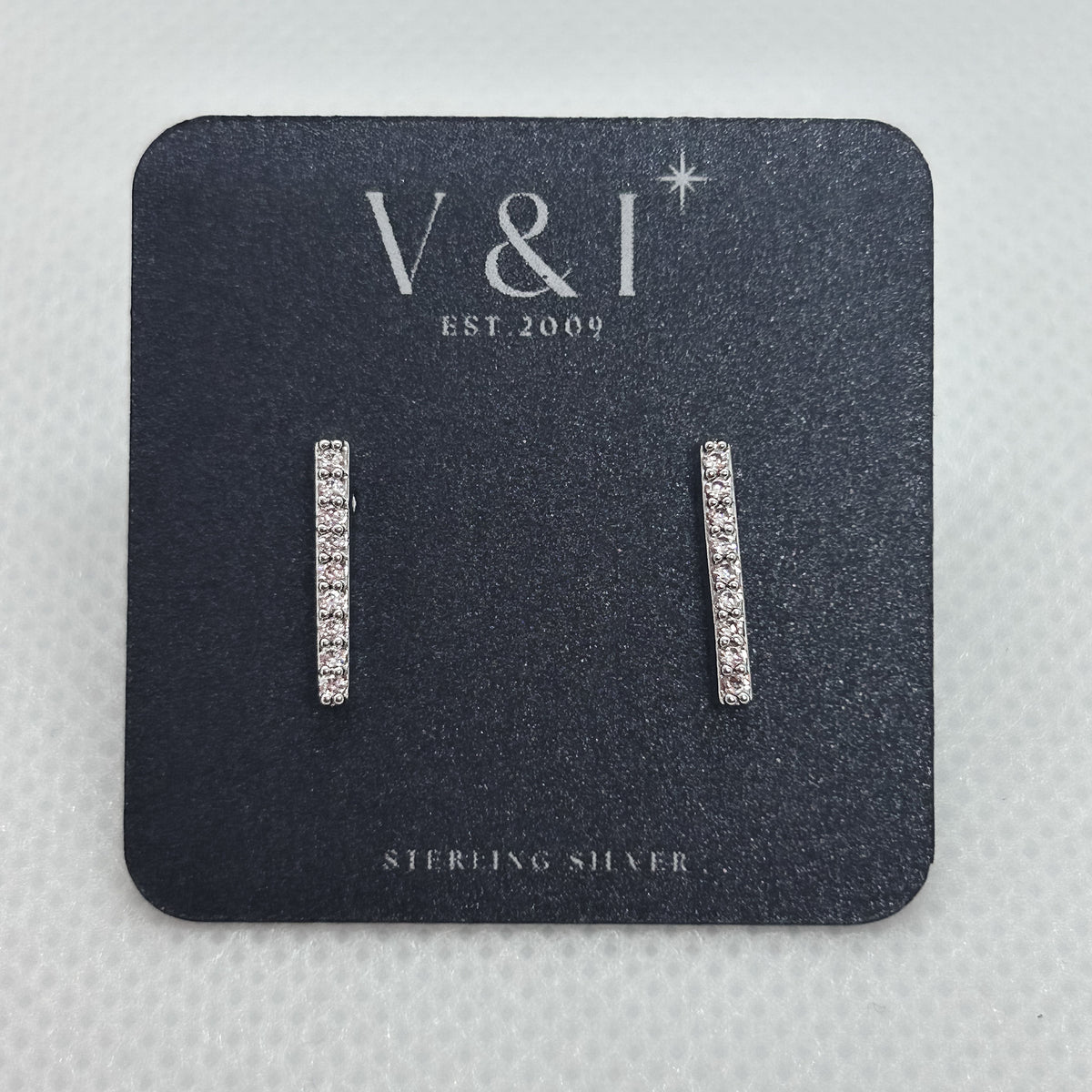 CZ Bar Stud-SS