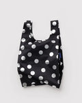 Baby Baggu - Silver Metallic Polka Dot