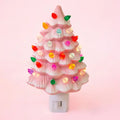 Vintage Tree Night Light- Pink