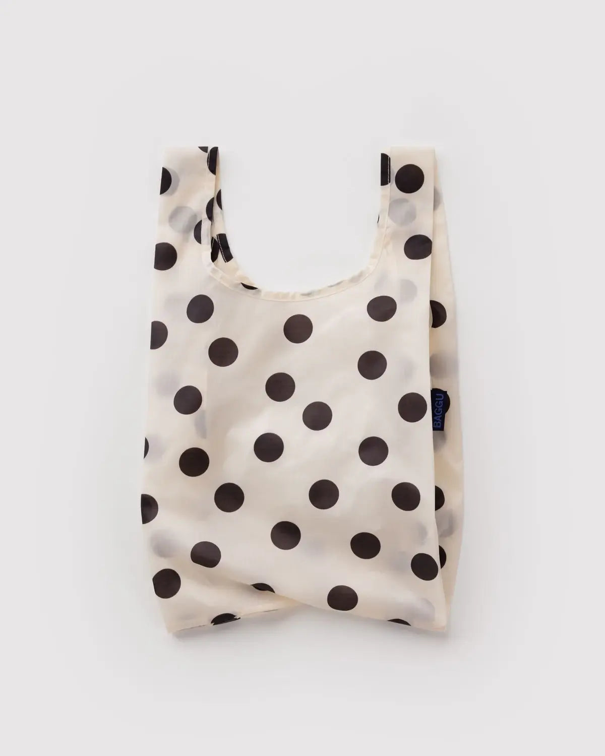 Baby Baggu - Cream and Black Polka Dot