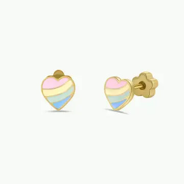 Kids Earrings: Heart