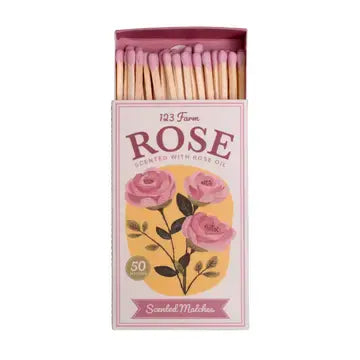 Rose Scented Matches- Long