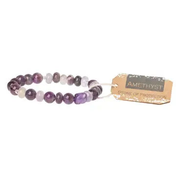 Scout Stone Stacking Bracelet - Amethyst