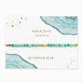 Amazonite Gemstone Stacking Bracelet