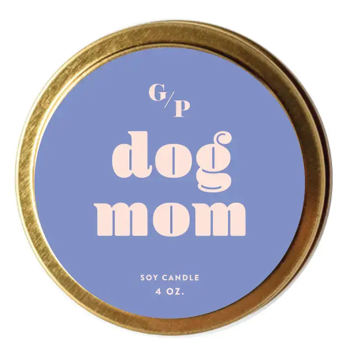 Dog Mom Candle Tin
