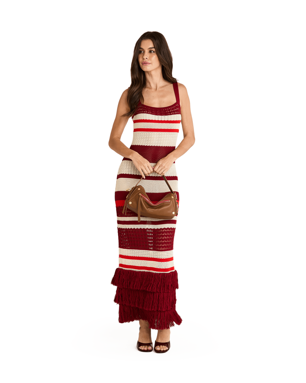 Doxie Med-Mahogany Pebble-BG-Red Zip