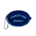 Coin Pouch- Navy Thrifting Money