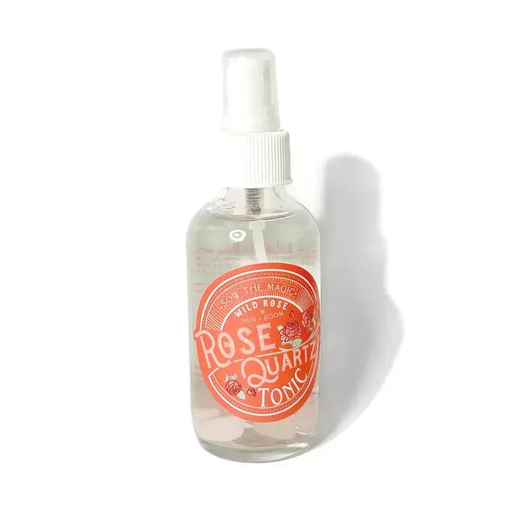 Gem Infused Rose Quartz Body + Room Tonic
