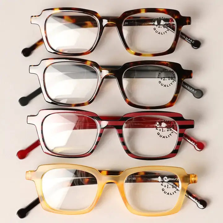 Rectangular Readers- +1.75