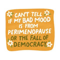 Women Perimenopause Sticker
