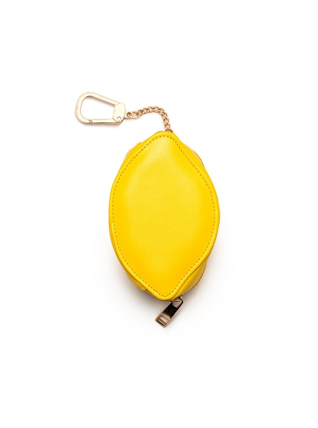 2-in-1 Bag Charm & Reusable Bag - Lemon
