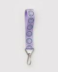 Logo Keychain- Lilac Happy