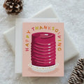 Cranberry Jelly Thanksgiving Card
