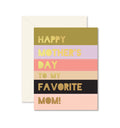 Favorite Mom Card