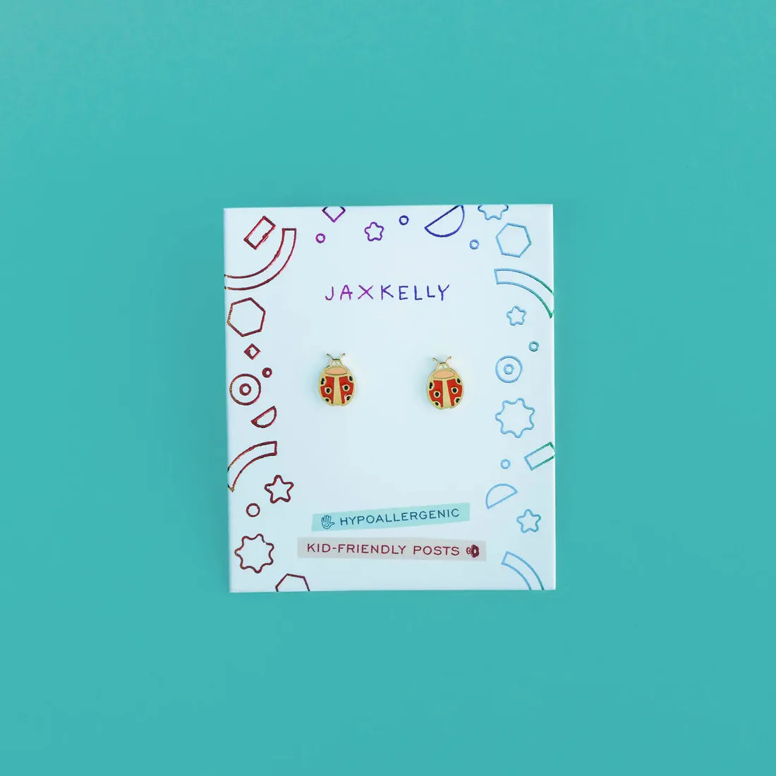 Kids Earrings: Ladybug