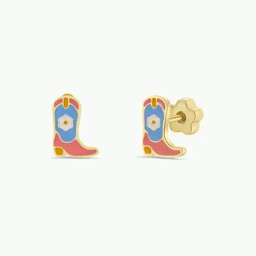Kids Earrings: Boot