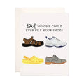 Dad's Shoes Father's Day Card