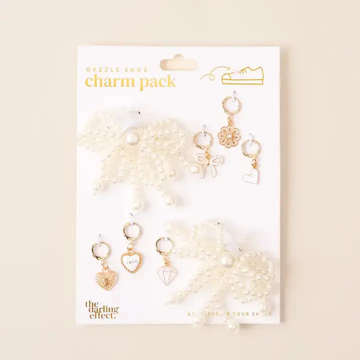 Shoe Charm Pack-Pretty in Pearl